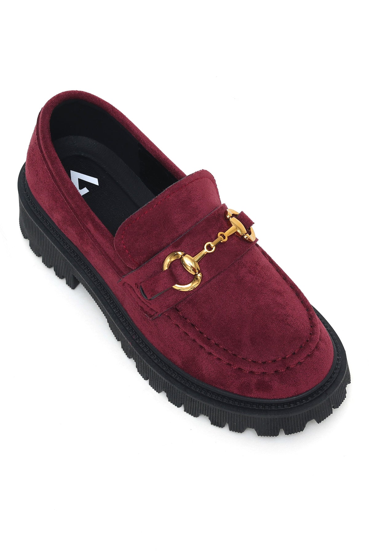 CHUNKY LOAFERS-WINE