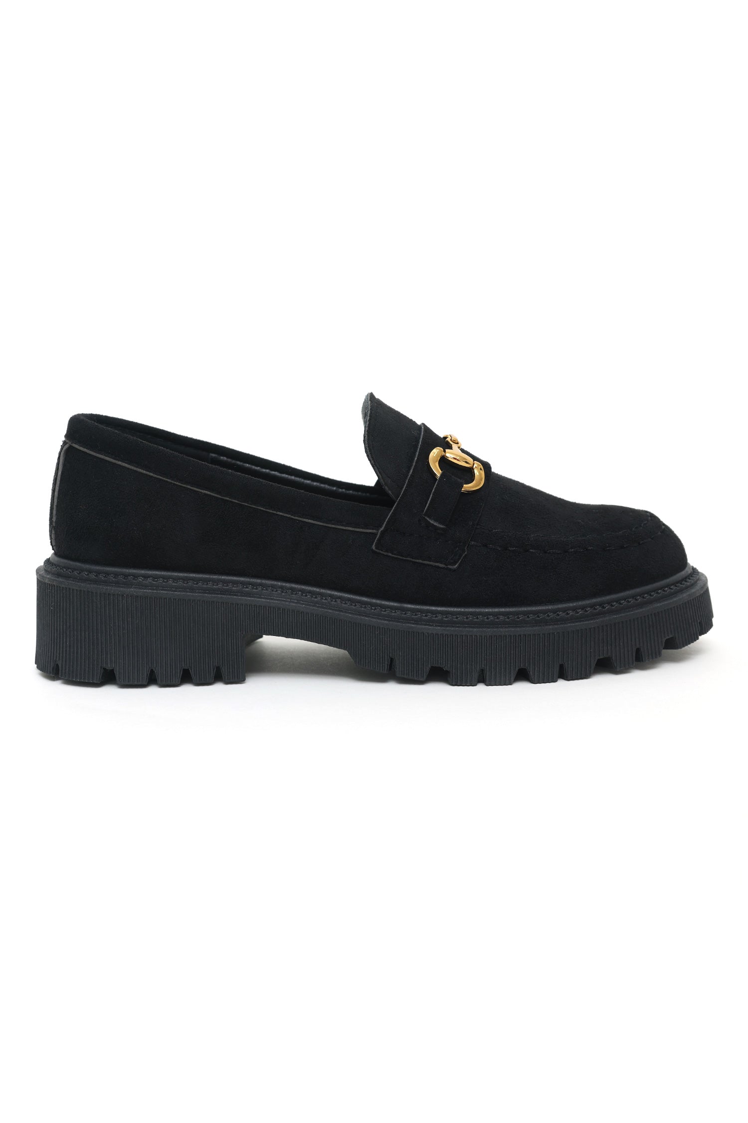 Chunky hotsell suede loafers