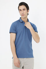 POLO T-SHIRT-LT-BLUE