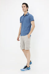 POLO T-SHIRT-LT-BLUE