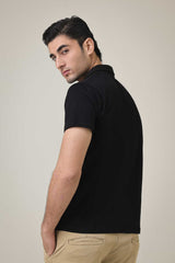 CLASSIC POLO-BLACK