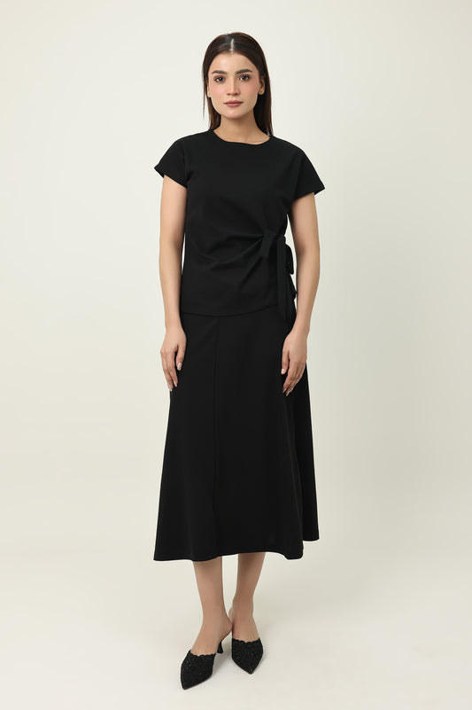 POISED LUXURIOUS PREMIUM CO_ORD-BLACK