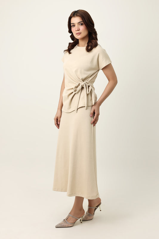 POISED LUXURIOUS PREMIUM CO_ORD-BEIGE