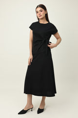 POISED LUXURIOUS PREMIUM CO_ORD-BLACK
