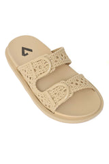 BREEZEBAND OPEN SLIDE-KHAKI