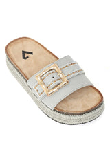 SUNWEAVE COMFORT SLIDE-BEIGE