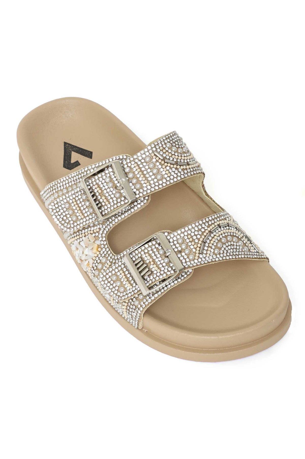 TWILIGHT SPARK COMFORT SLIDE-BEIGE