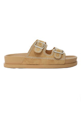 MIDNIGHT GLAM COMFORT SLIDE-BEIGE