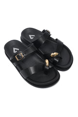 EVERYDAY FASHION SANDAL-BLACK