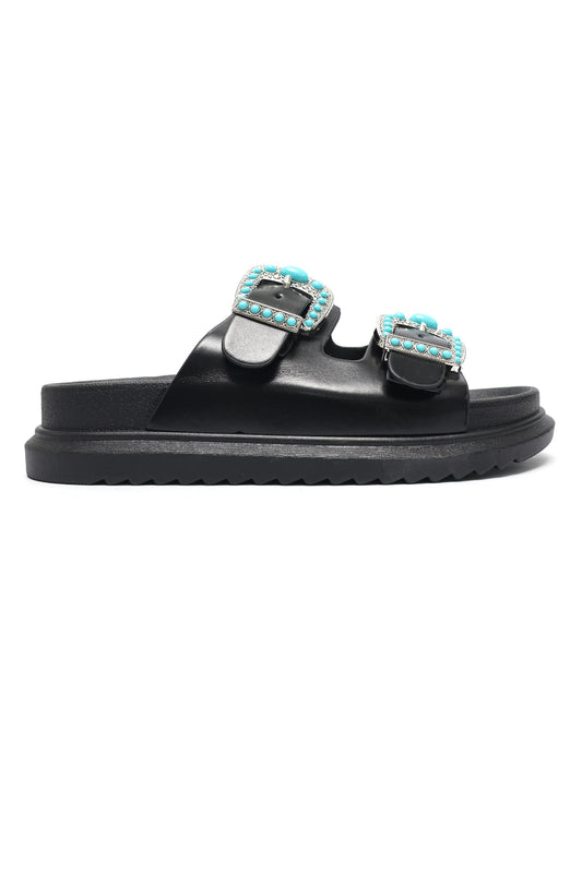 TURQUOISE DELUX COMFORT COMFY-BLACK