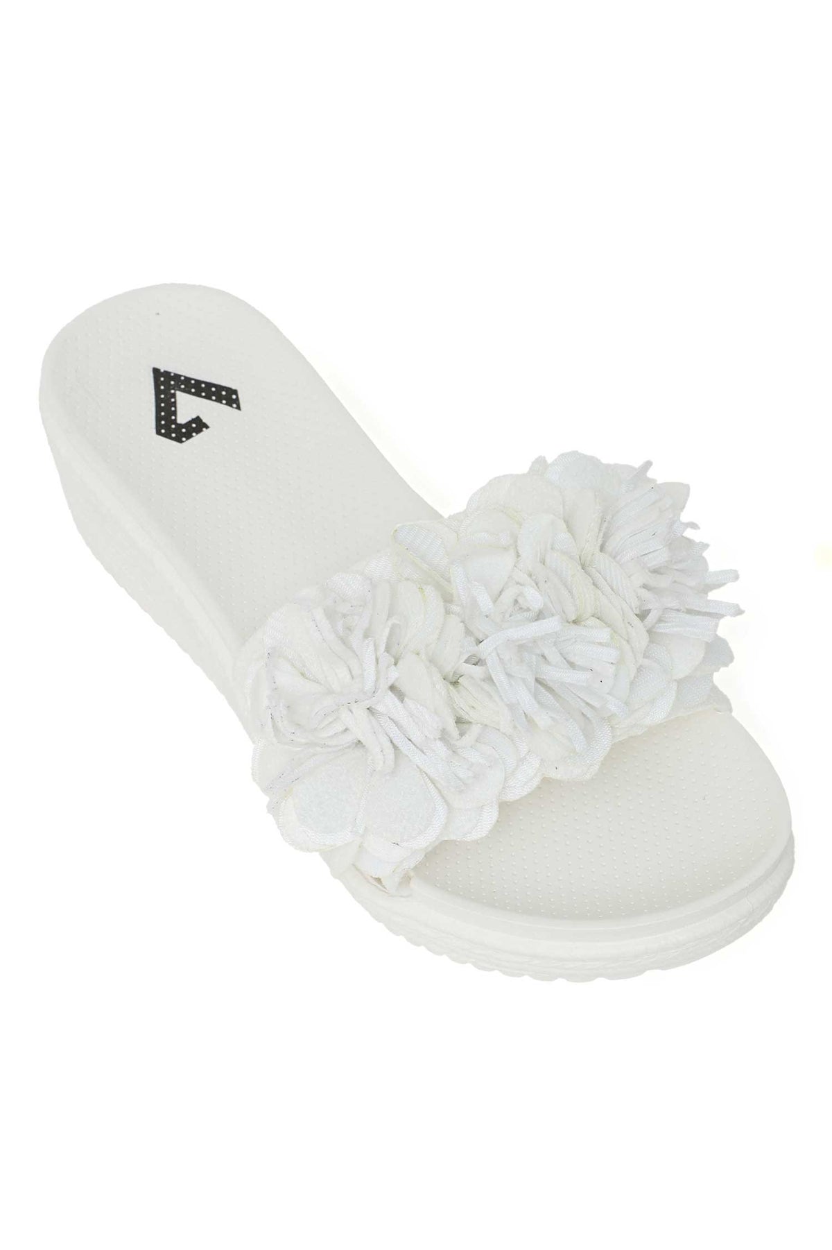 COMFY 3D FLOWER PLATFORMS-WHITE