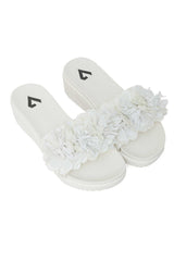 COMFY 3D FLOWER PLATFORMS-WHITE