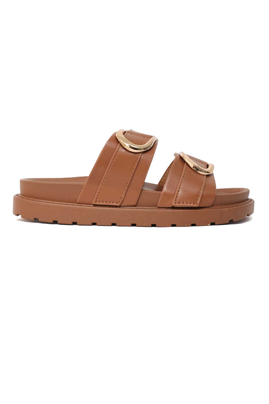 GOLDEN TOUCH SLIDE-CAMEL