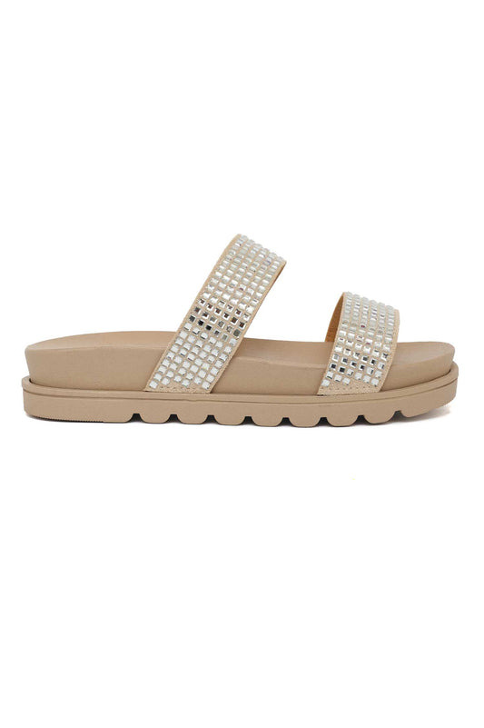 GLAM SPARKLE-STRIDE COMFY-BEIGE
