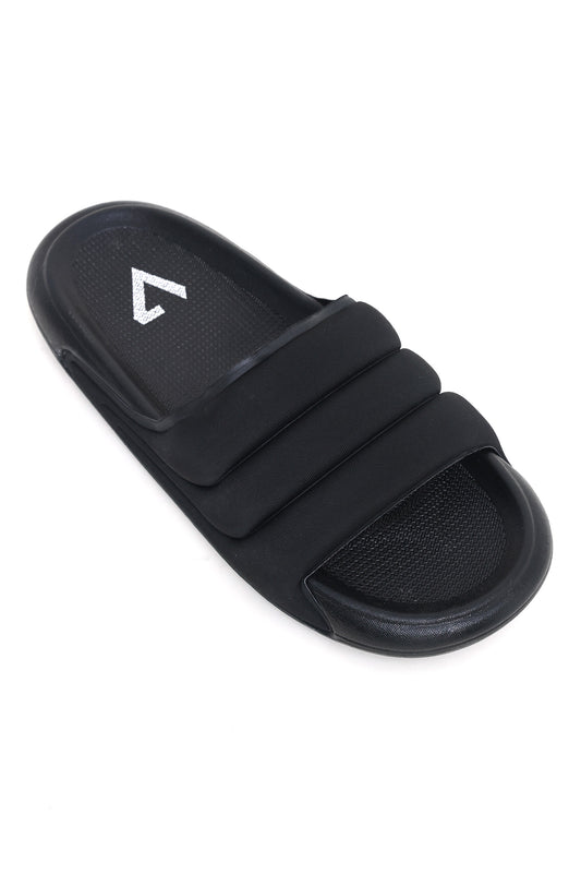 COMFORT STRIDE MEN'S SLIDE-BLACK