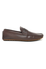 PATENT LOAFERS-COFFEE