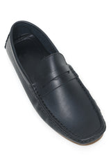 PATENT LOAFERS-BLACK