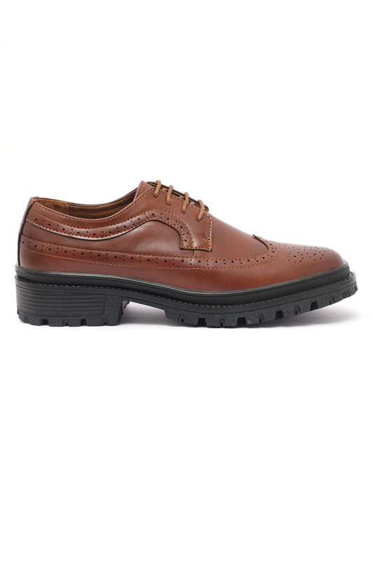 LASER CUT BROGUE
-BROWN