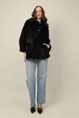 HERITAGE GRACE COAT BLAZER-BLACK