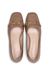 FLORENCE BLOCK HEELS-KHAKI