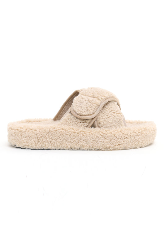 COMFY SLIDES-KHAKI