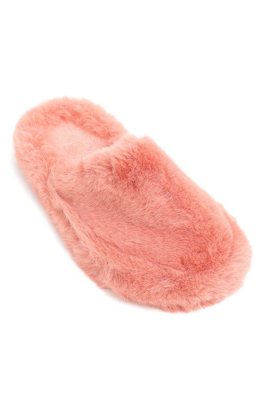 ALMAS FUR MULES-PEACH