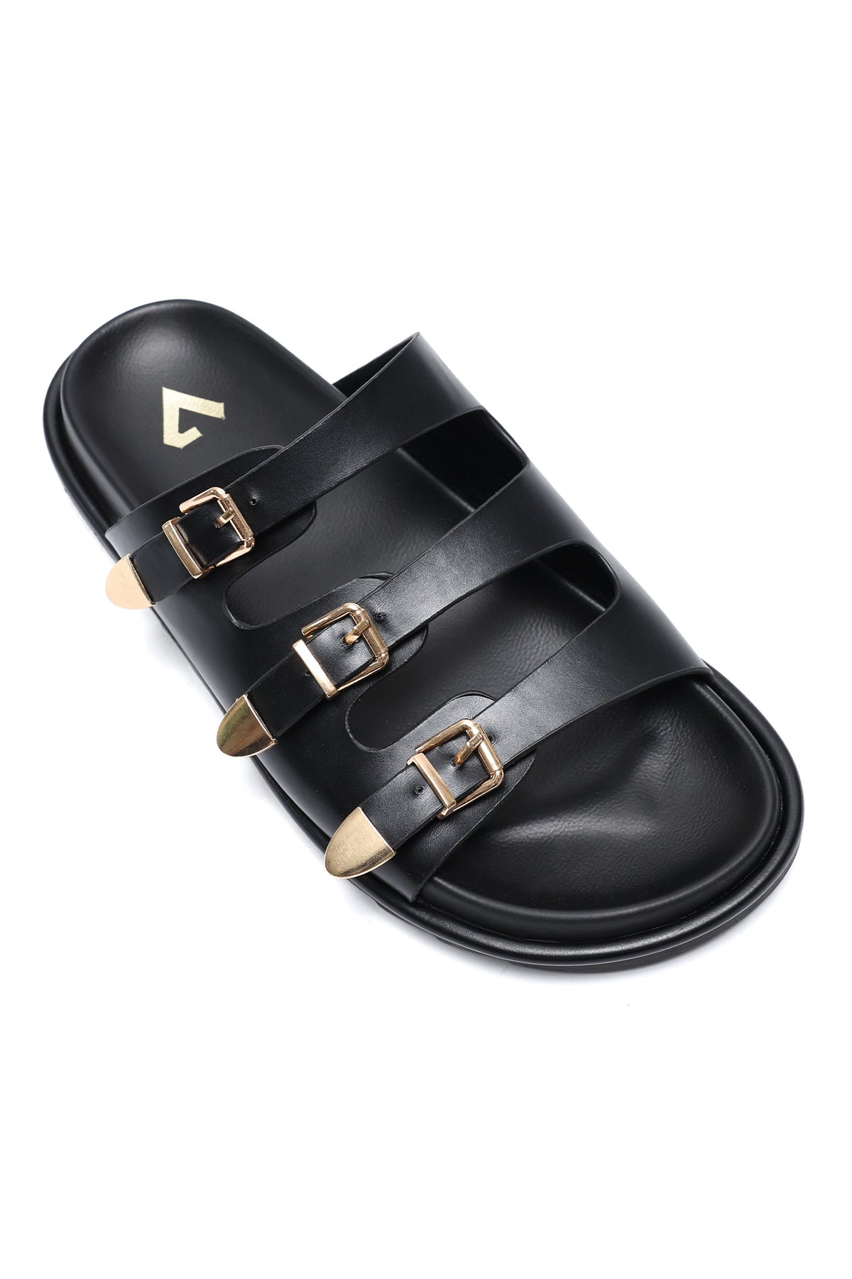 LUXE HARBOUR SANDALS-BLACK