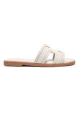 ELITE EMPORIUM SLIDES-BEIGE