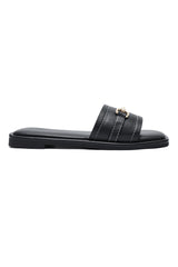 ARCH EQUESTRIAN SLIDES-BLACK