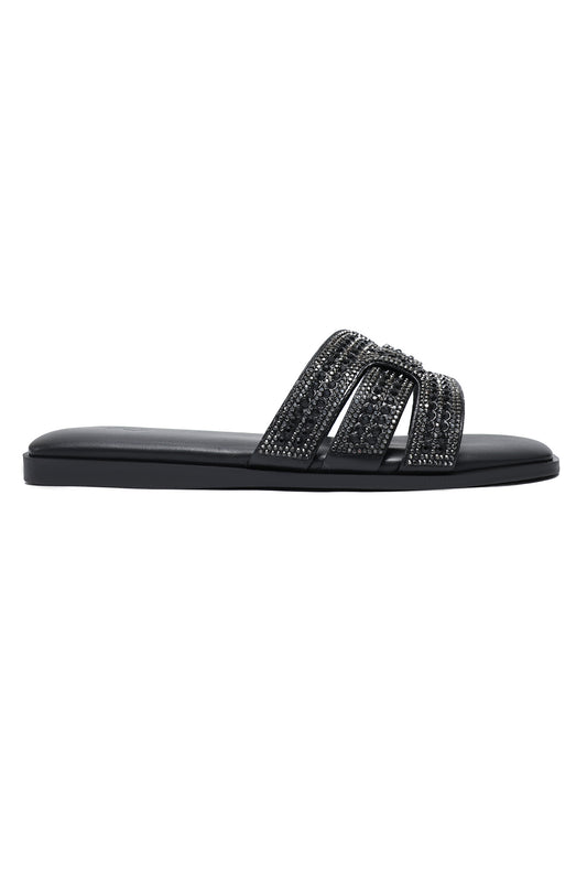 GRAND OPULENCE SLIDES-BLACK