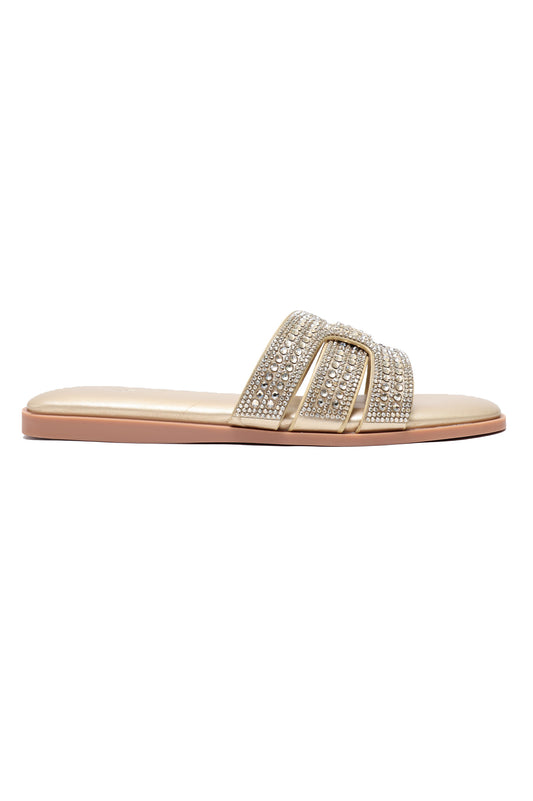 GRAND OPULENCE SLIDES-GOLD