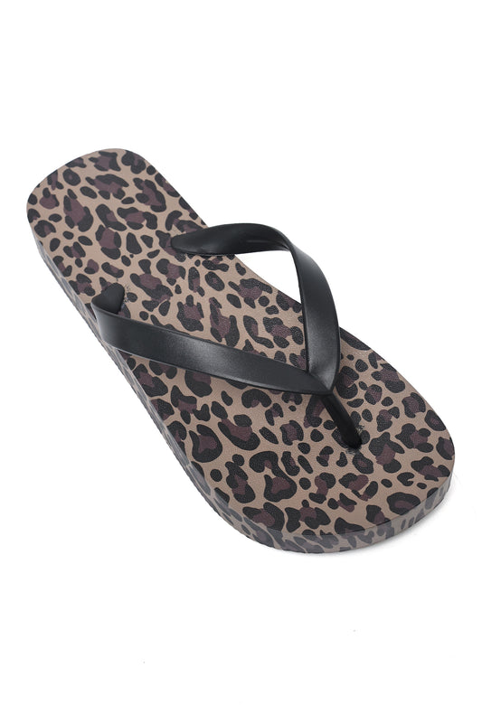 LEOPARD SUMMER FLIP FLOP-TIGER