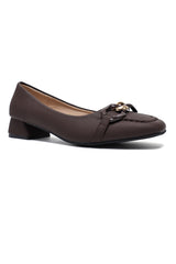MODERN MUSE BLOCK HEELS-COFFEE