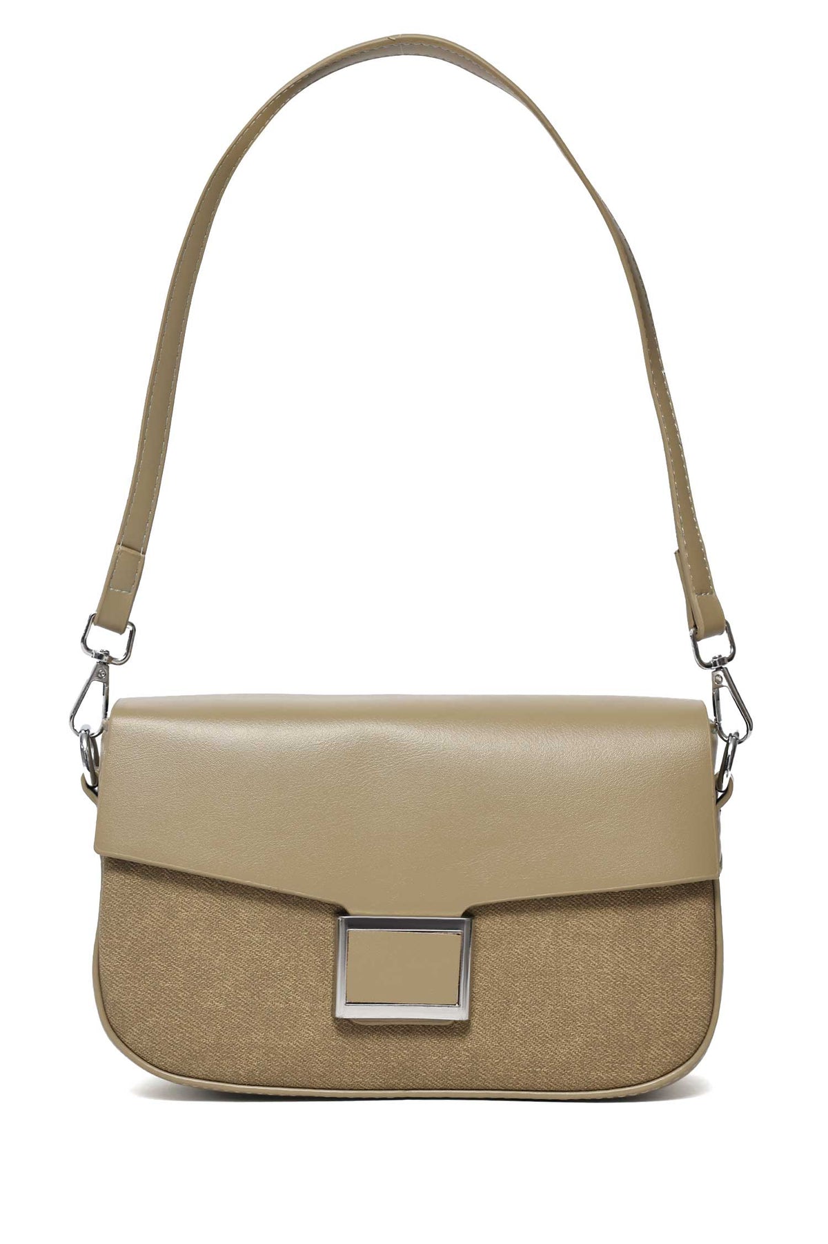 ARCHIVE LOCK FLAP BAG-DK/OLIVE