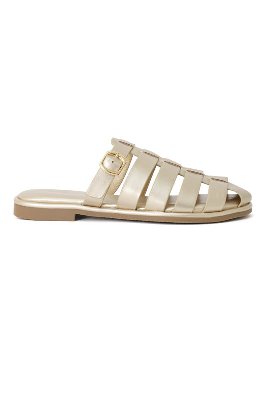 ARIA CAGED BUCKLE-GOLD