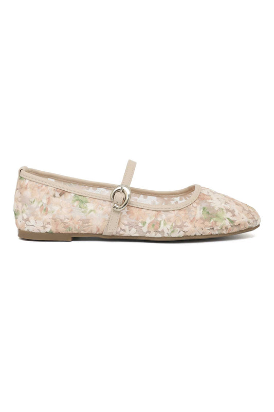NOIRPETAL MESH BALLET-BEIGE