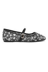 NOIRPETAL MESH BALLET-BLACK