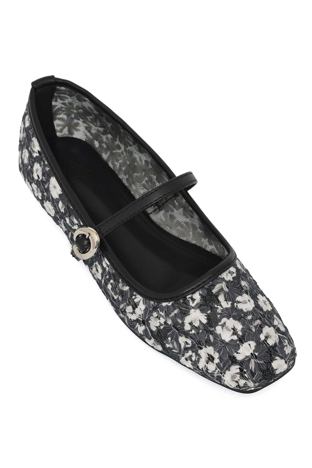NOIRPETAL MESH BALLET-BLACK