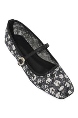 NOIRPETAL MESH BALLET-BLACK