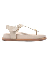 COMFORT GLEAM SANDALS-BEIGE