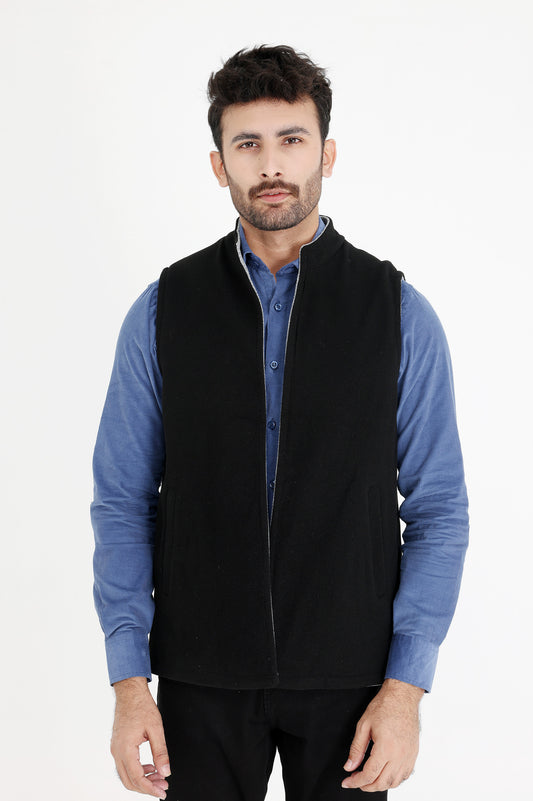 WAISTCOAT-BLACK/GREY