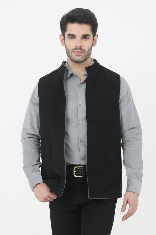 WAISTCOAT-BLACK/CHARCOAL