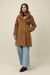 ELEGANT WINTER OVERCOAT-CAMEL