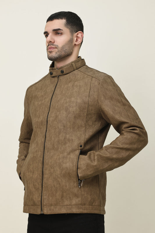 REBOOT COMPACT JACKET-COFFEE