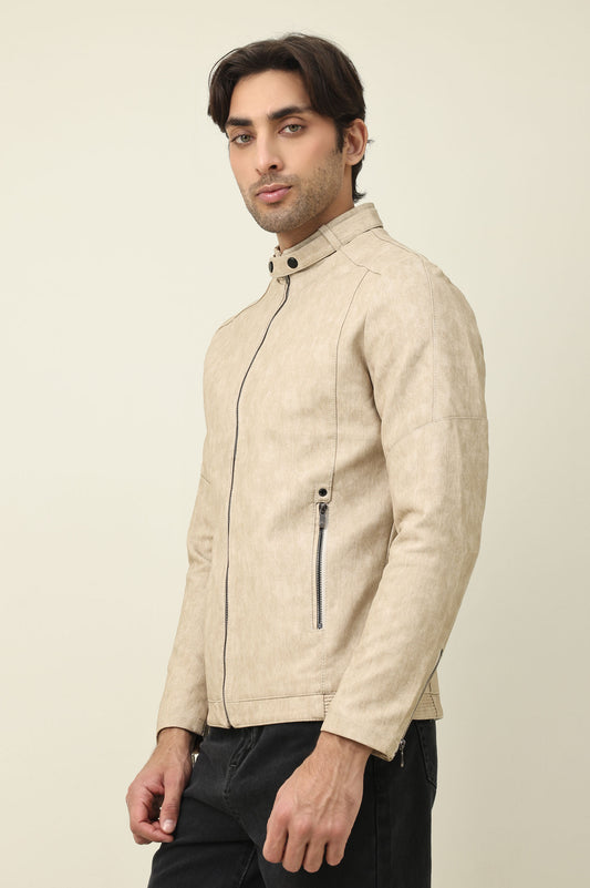 REBOOT COMPACT JACKET-BEIGE