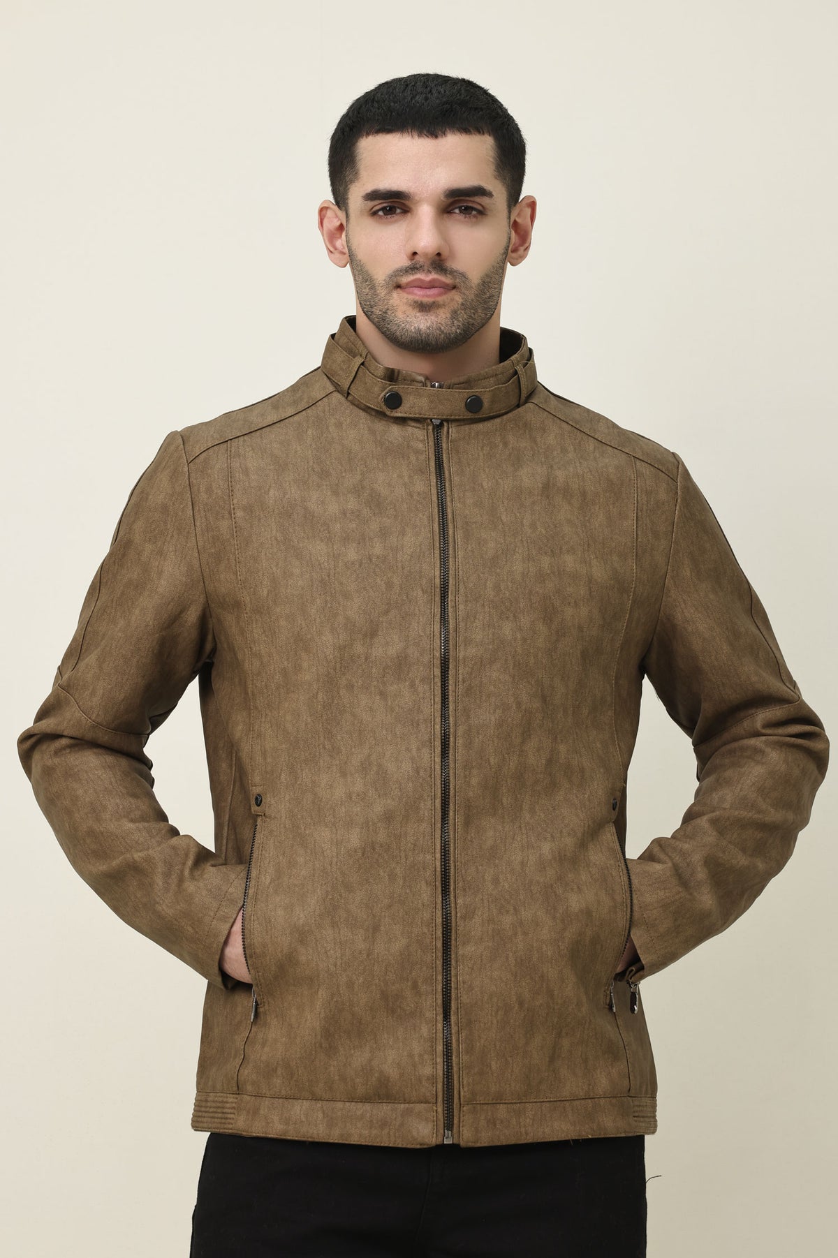 REBOOT COMPACT JACKET-COFFEE