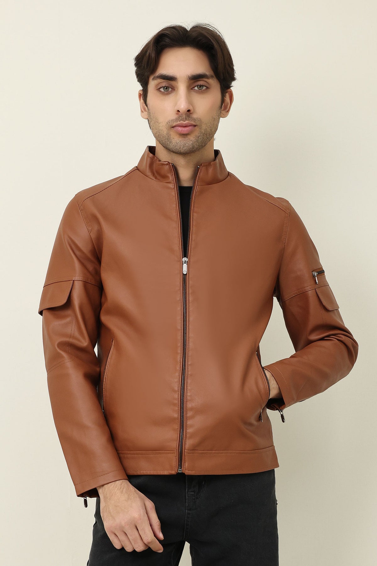 METRO CRUISE JACKET-BROWN