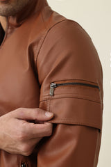 METRO CRUISE JACKET-BROWN