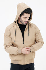 PUFFER JACKET-KHAKI