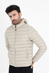 PUFFER JACKET-KHAKI